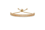 Load image into Gallery viewer, 14kt Rose Gold Bollo .72ct Diamond Bracelet Illusion Cut
