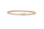 Load image into Gallery viewer, 14K Rose Gold Diamond Tennis Bracelet (All Natural Diamonds)
